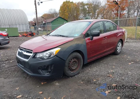 2014 Subaru Impreza 2.0I from USA, damaged, VIN JF1GJAA66EH004993
